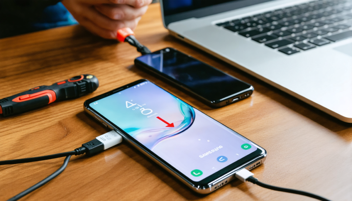 découvrez comment résoudre le problème lorsque votre téléphone samsung se recharge sans que la batterie n'augmente. suivez nos conseils pratiques pour restaurer la charge de votre appareil rapidement et efficacement.