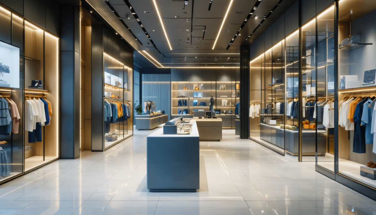 réinventez votre boutique en combinant un design contemporain élégant et une sécurité optimale pour offrir une expérience unique à vos clients.