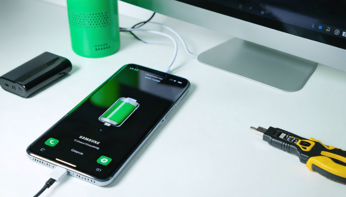 découvrez pourquoi votre téléphone samsung se charge sans que la batterie n'augmente et explorez des solutions efficaces pour résoudre ce problème de charge.