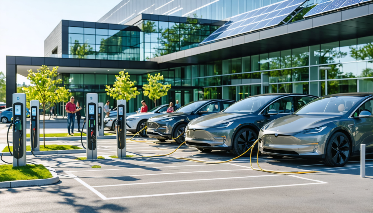 découvrez comment installer des bornes de recharge en entreprise peut optimiser la mobilité de vos collaborateurs, réduire votre empreinte carbone et valoriser votre image de marque.